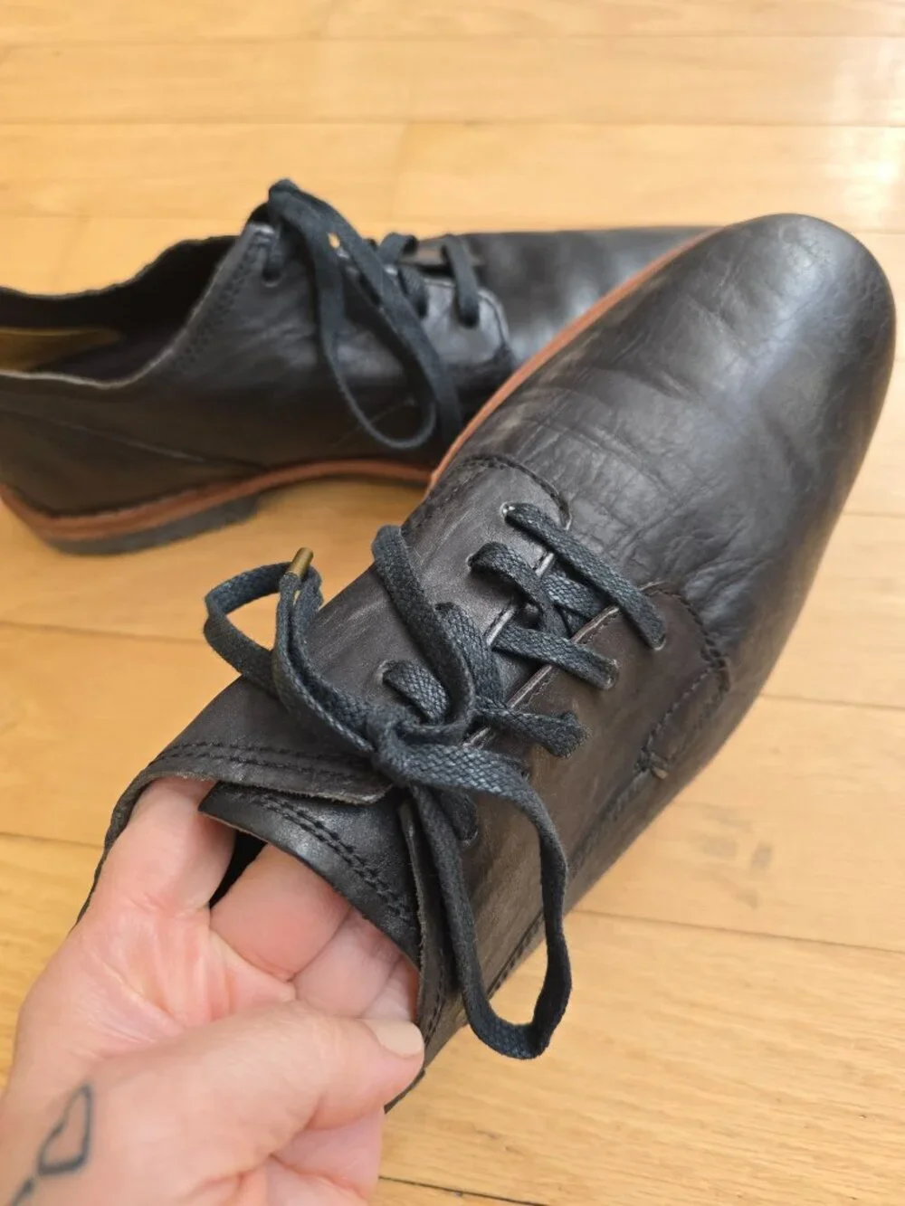 Timberland | Bardstown Plain black leather point toe Derby shoes | MENS 11